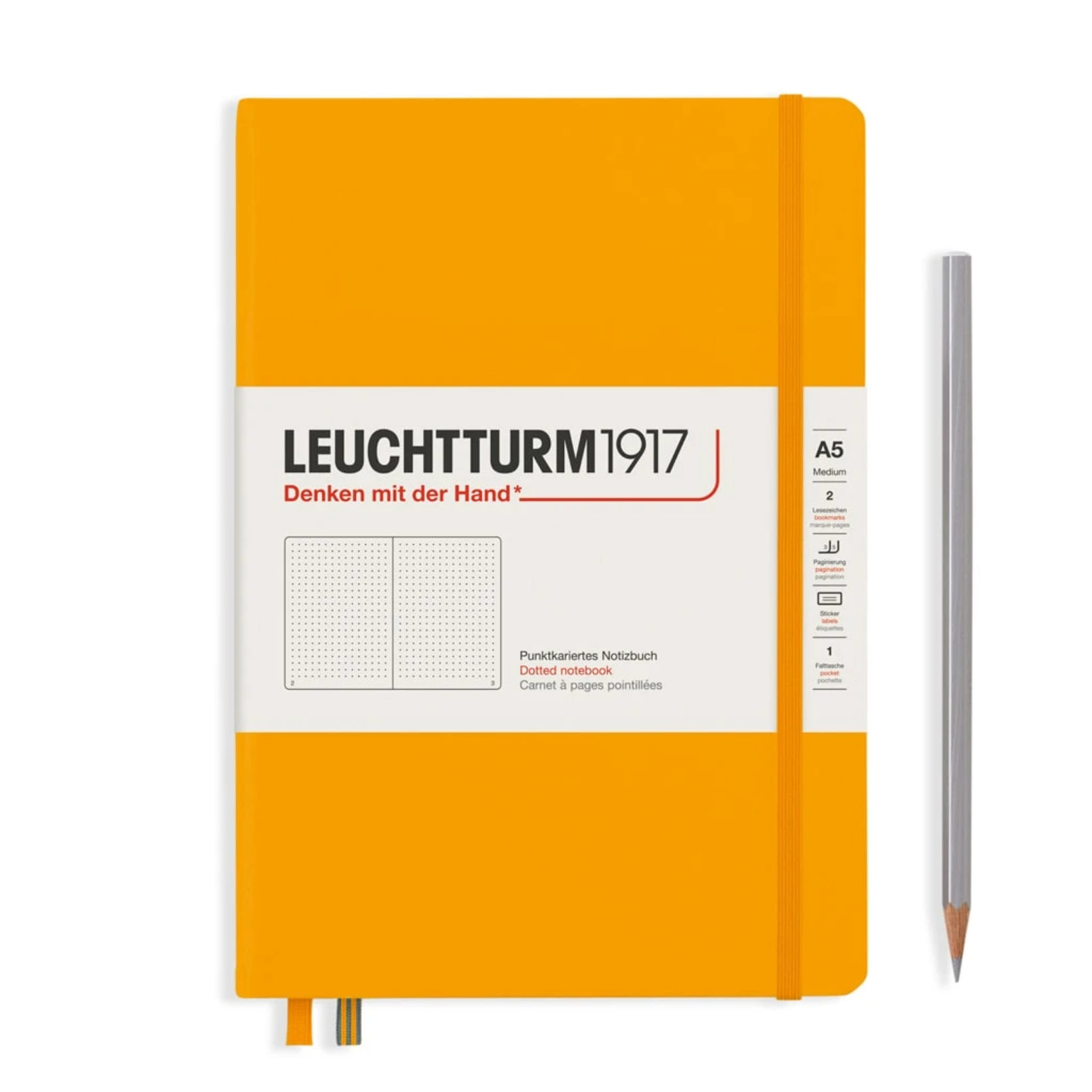 Leuchtturm1917 - A5 Dotted Notebook: Rising Colours (4 Colours) - Smidapaper Ikigai Shop