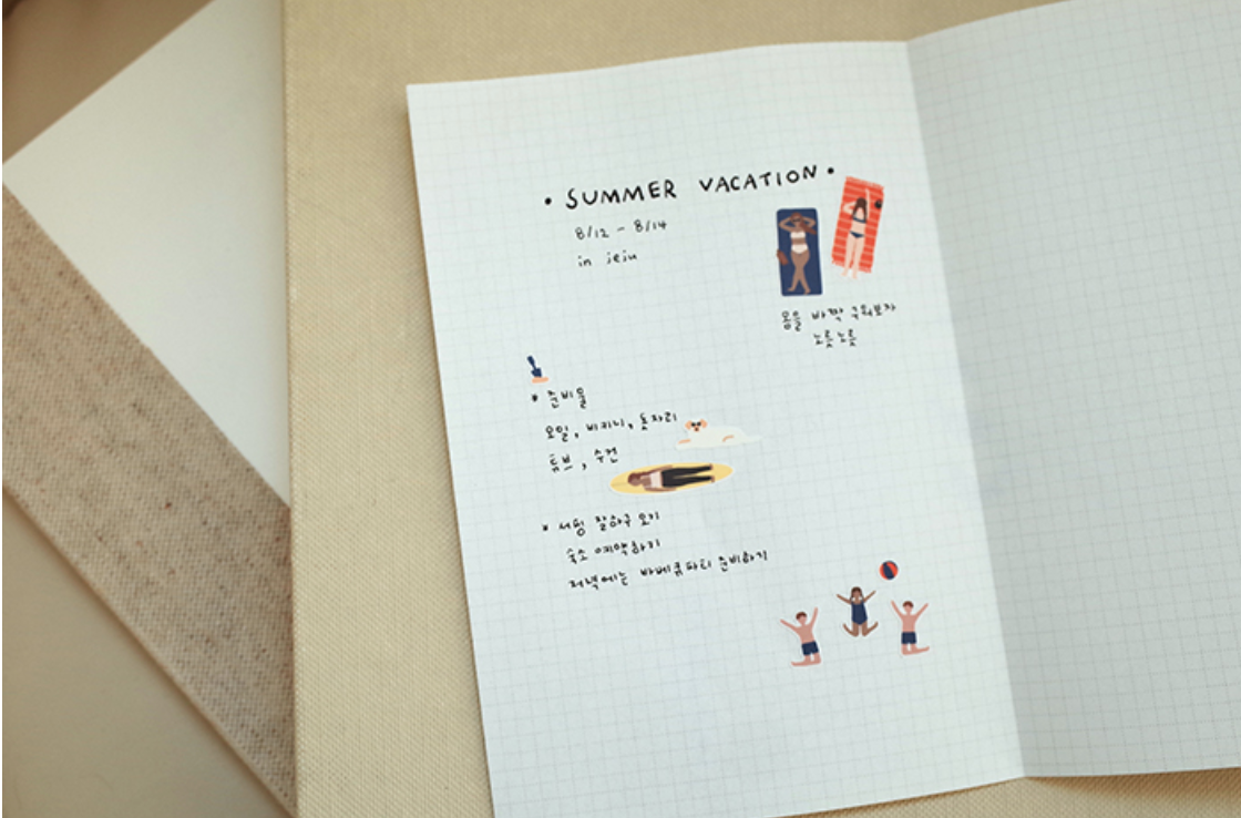 Suatelier Swim Swim Stickers - Smidapaper Ikigai Shop