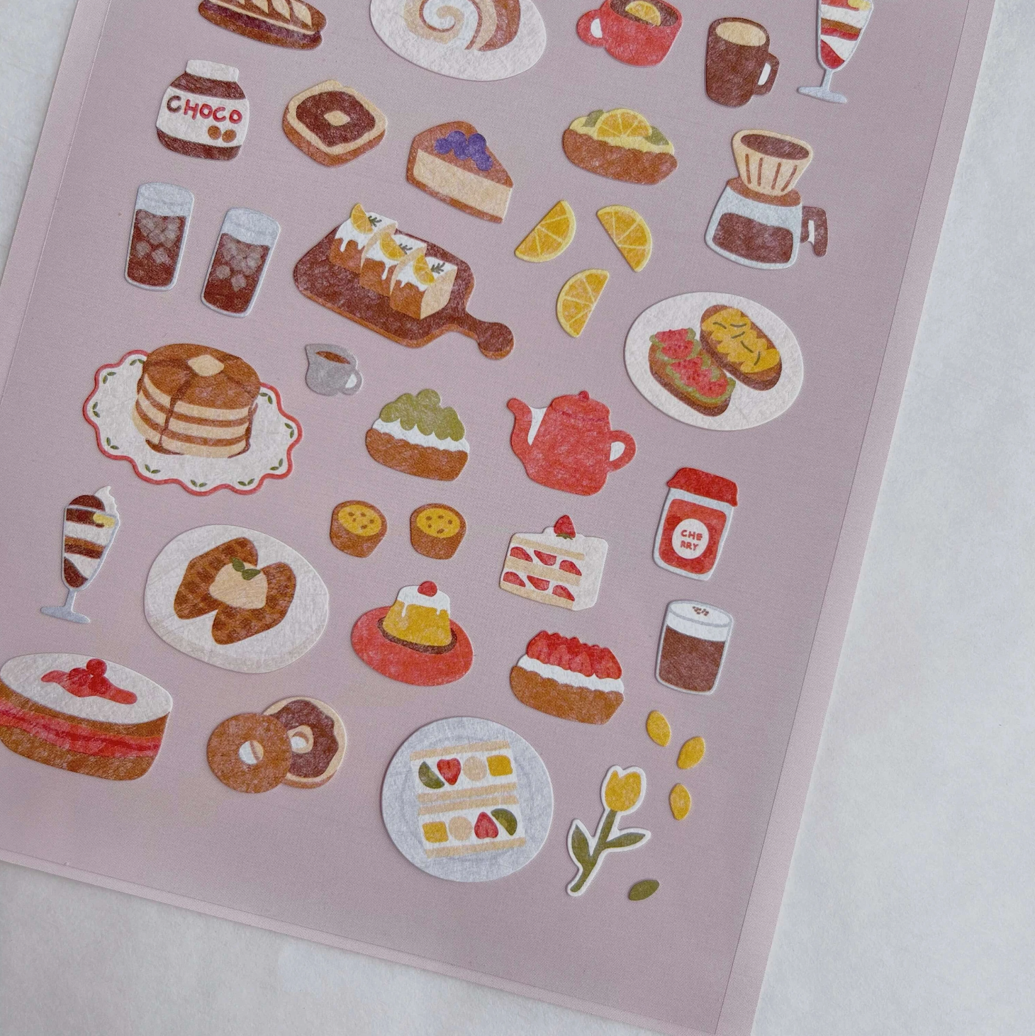 Suatelier food trip #4 Stickers - Smidapaper Ikigai Shop