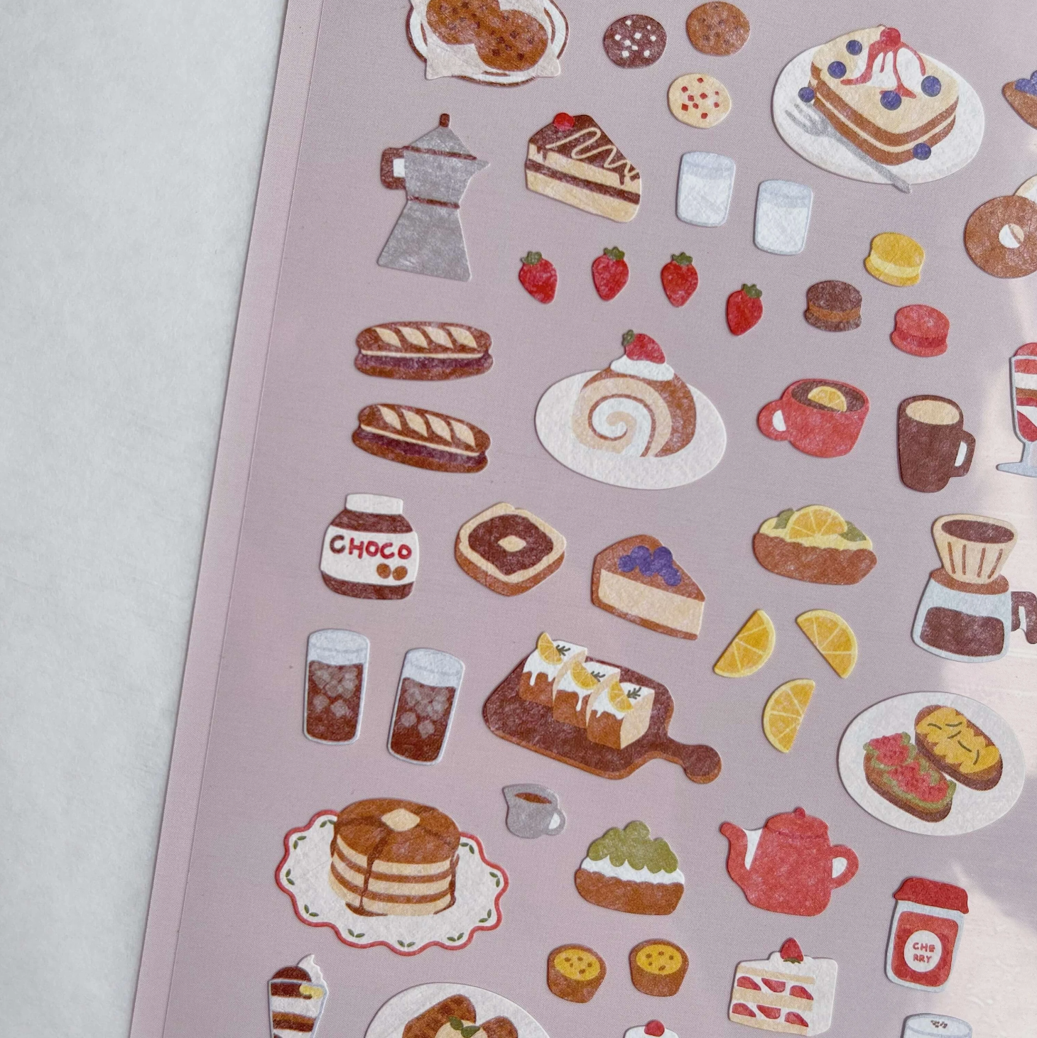 Suatelier food trip #4 Stickers - Smidapaper Ikigai Shop
