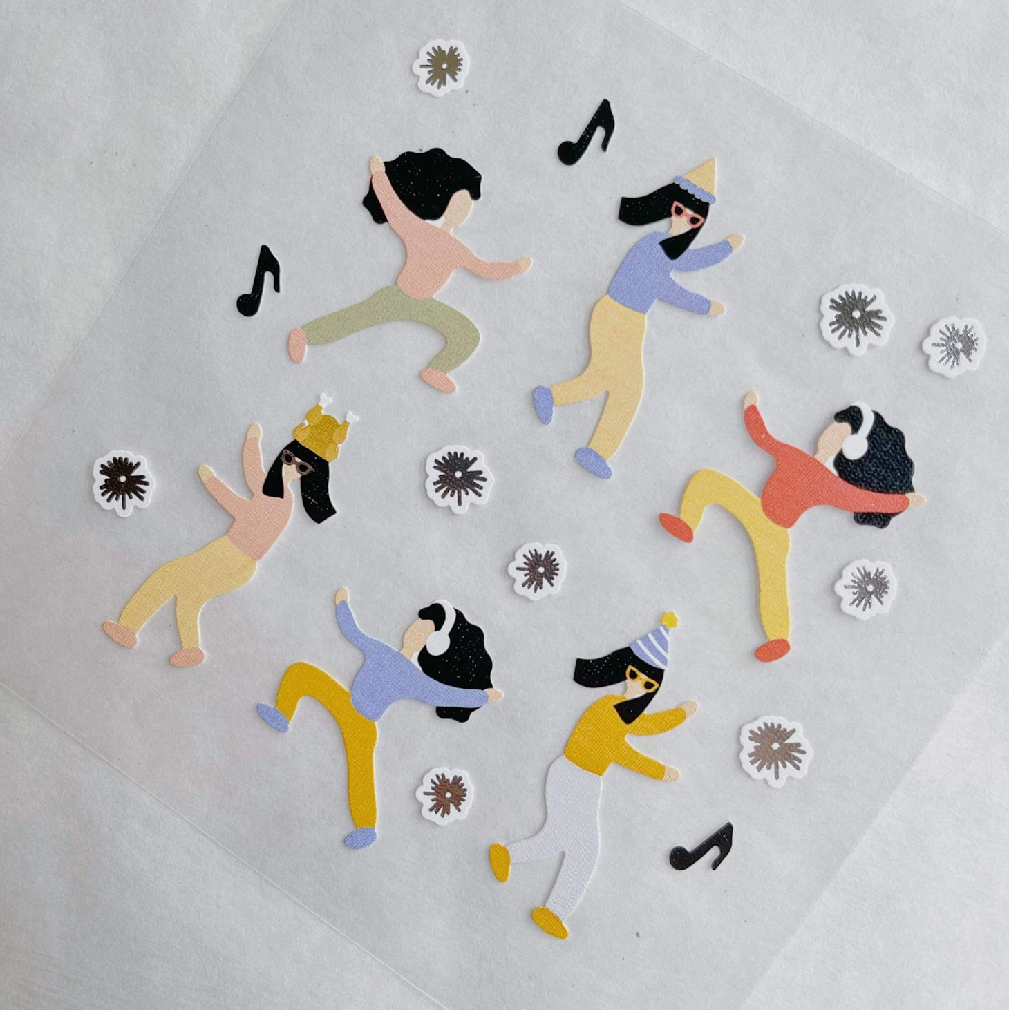 Suatelier - Stickers - Party Party - Smidapaper Ikigai Shop