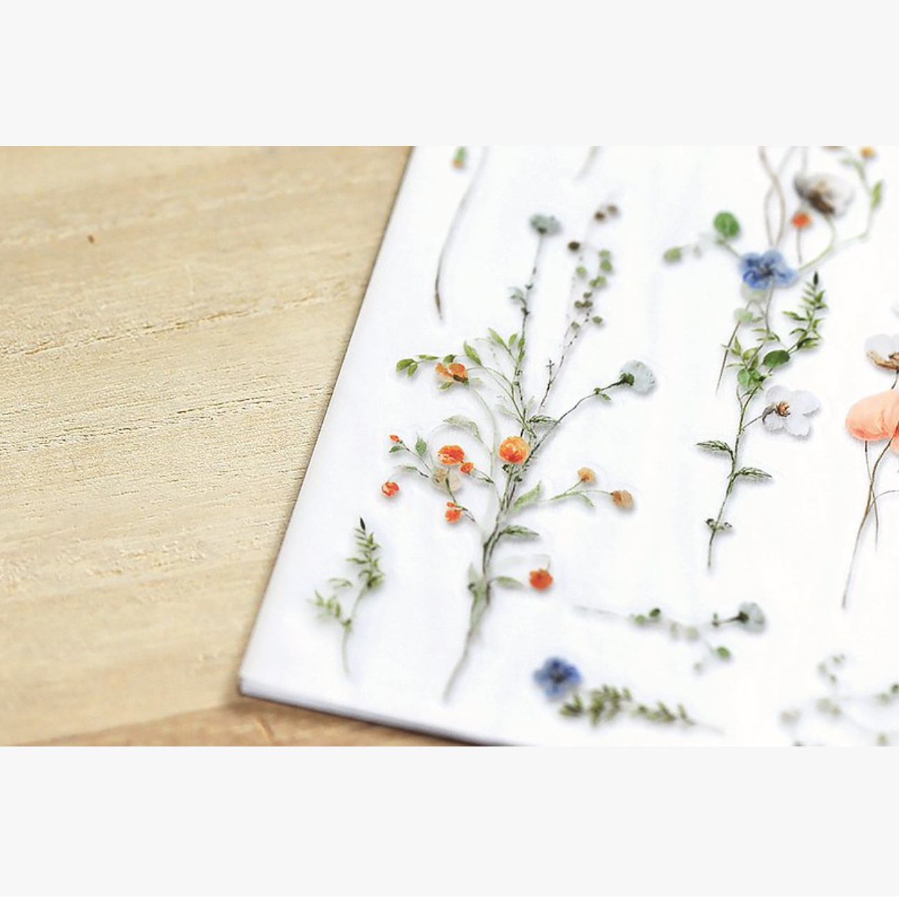 MU Print-On Stickers-160 Stem of Flowers - Smidapaper Ikigai Shop