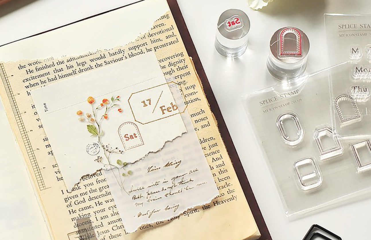 MU Craft My Icon Stamp No. 6: Shapes 2 - Smidapaper Ikigai Shop