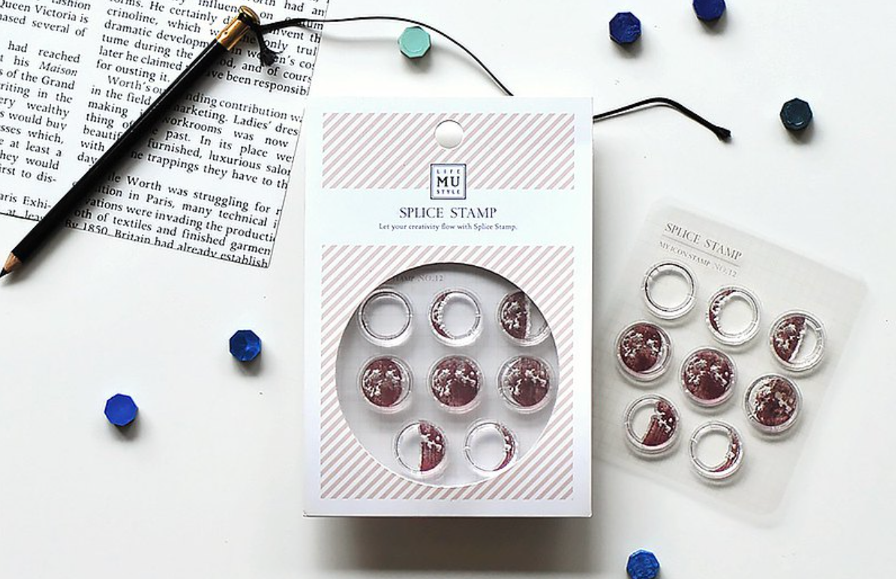 MU Craft My Icon Stamp No. 12: Moon - Smidapaper Ikigai Shop