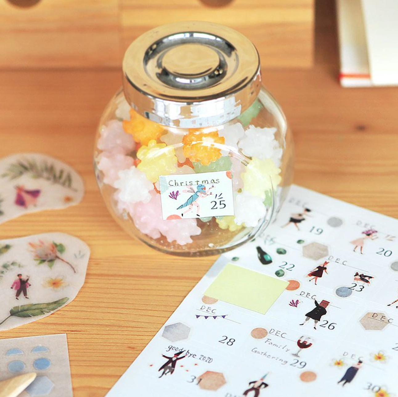MU Planner Stickers: Date Sticker 2 (Small Numbers) - Smidapaper Ikigai Shop