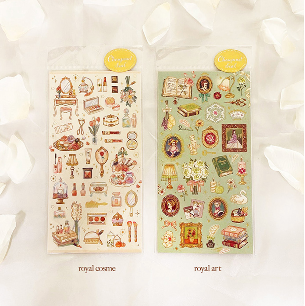 Mindwave Stickers: Royal Cosme - Smidapaper Ikigai Shop