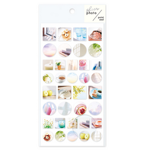 Mindwave Sheer Photo Point Stickers: Natural Light - Smidapaper Ikigai Shop