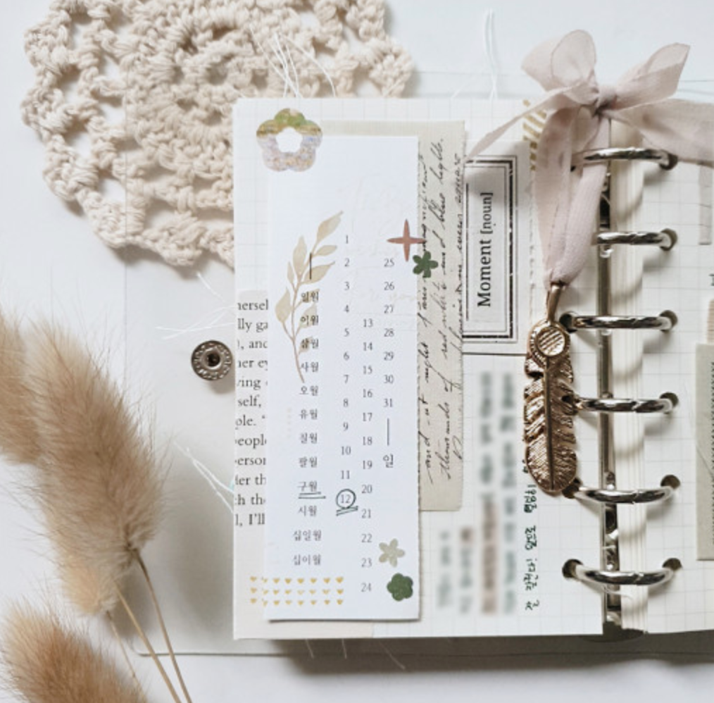 Calendar Memo Pad - Smidapaper Ikigai Shop