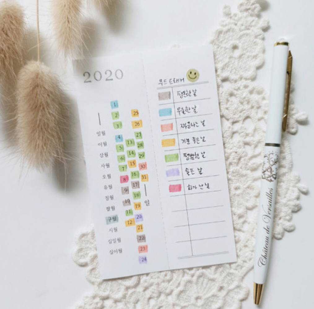 Calendar Memo Pad - Smidapaper Ikigai Shop