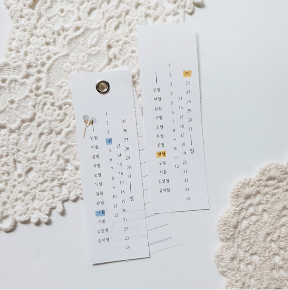 Calendar Memo Pad - Smidapaper Ikigai Shop