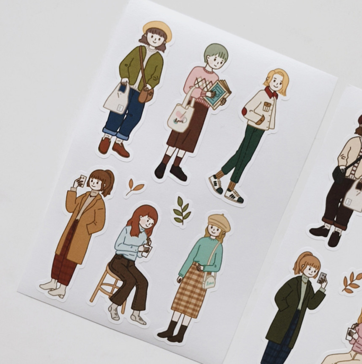 Daily Look Stickers - Smidapaper Ikigai Shop