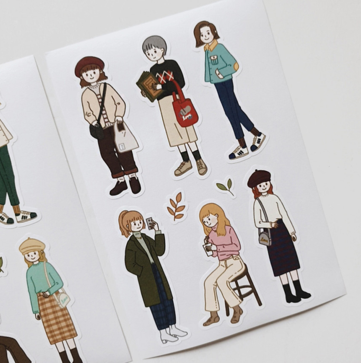 Daily Look Stickers - Smidapaper Ikigai Shop