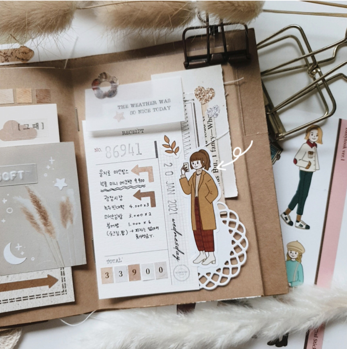 Daily Look Stickers - Smidapaper Ikigai Shop