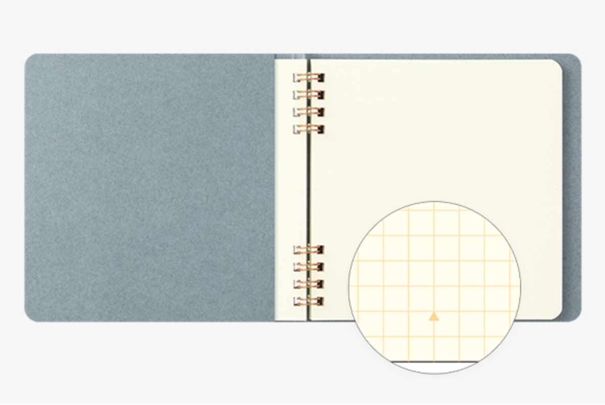 Midori Paintable Notebook: Blue - Smidapaper Ikigai Shop