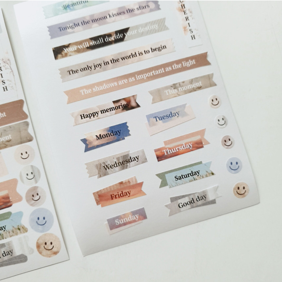 Collage Lettering Stickers: Picture Version - Smidapaper Ikigai Shop