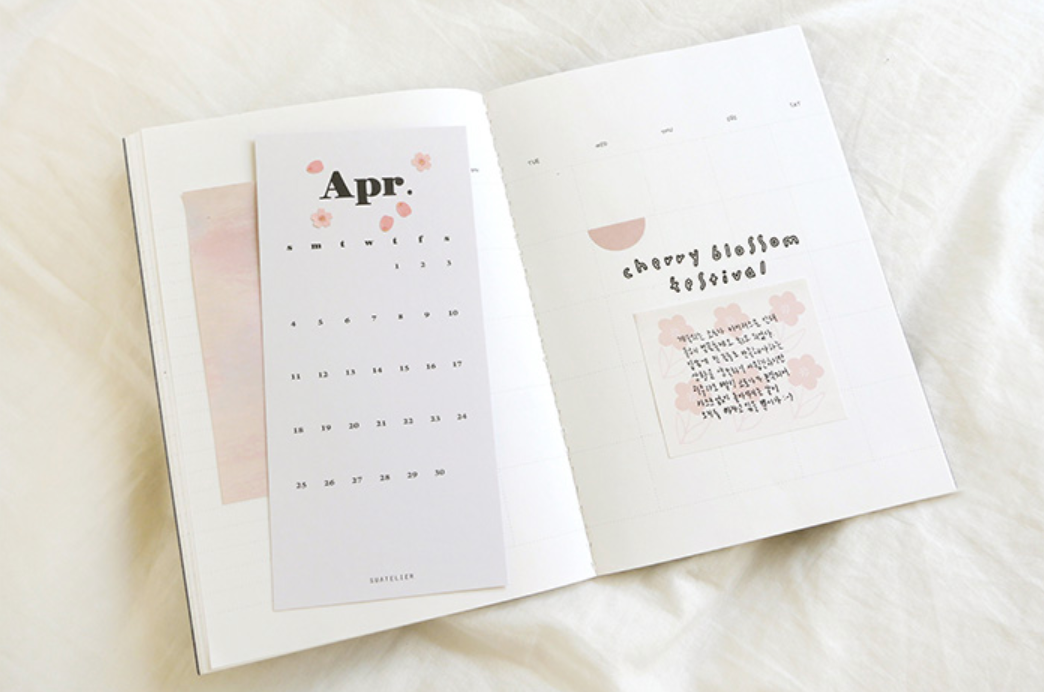 Suatelier Daily Plan Sticky Notes 25 - Smidapaper Ikigai Shop