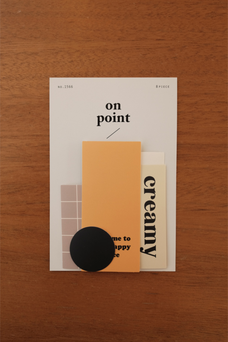 Suatelier Seal- On Point .01 - Smidapaper Ikigai Shop
