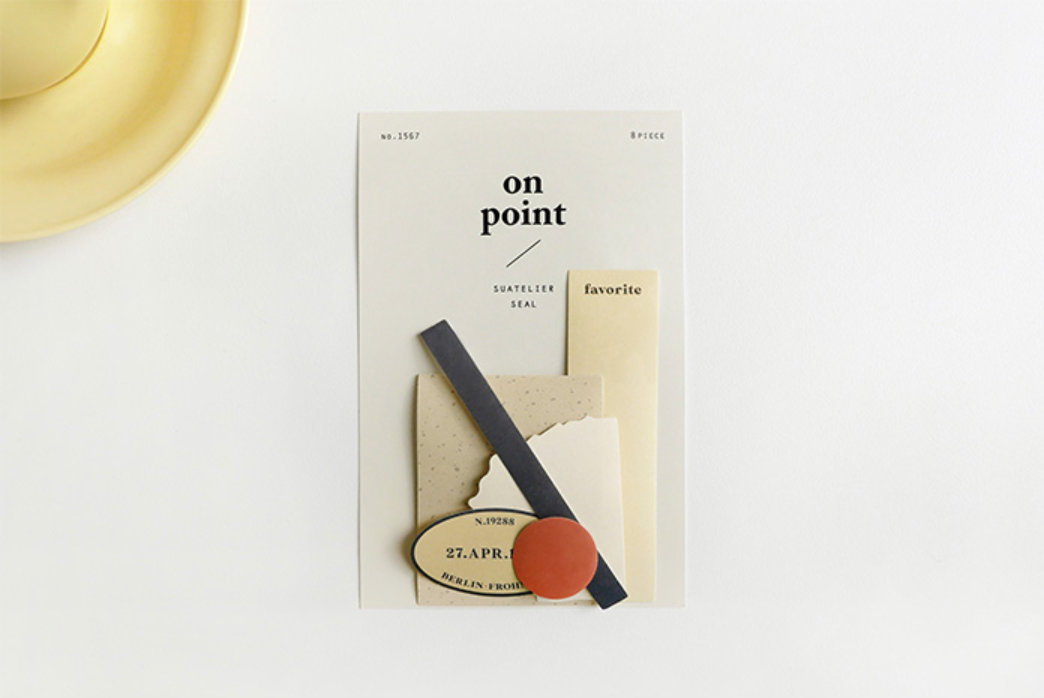 Suatelier Seal- On Point .02 - Smidapaper Ikigai Shop