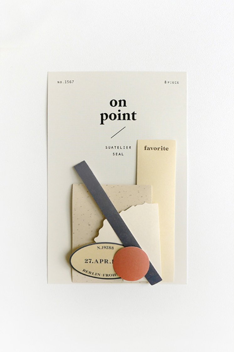 Suatelier Seal- On Point .02 - Smidapaper Ikigai Shop
