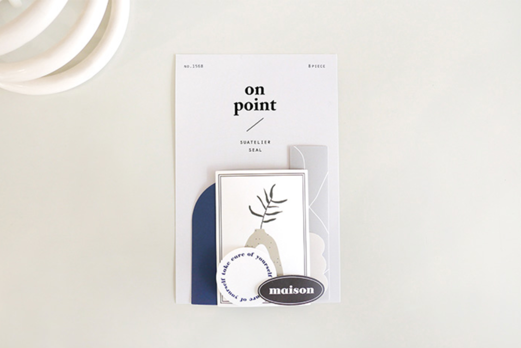 Suatelier Seal- On Point .03 - Smidapaper Ikigai Shop