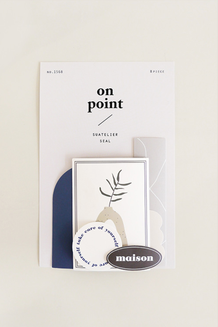 Suatelier Seal- On Point .03 - Smidapaper Ikigai Shop