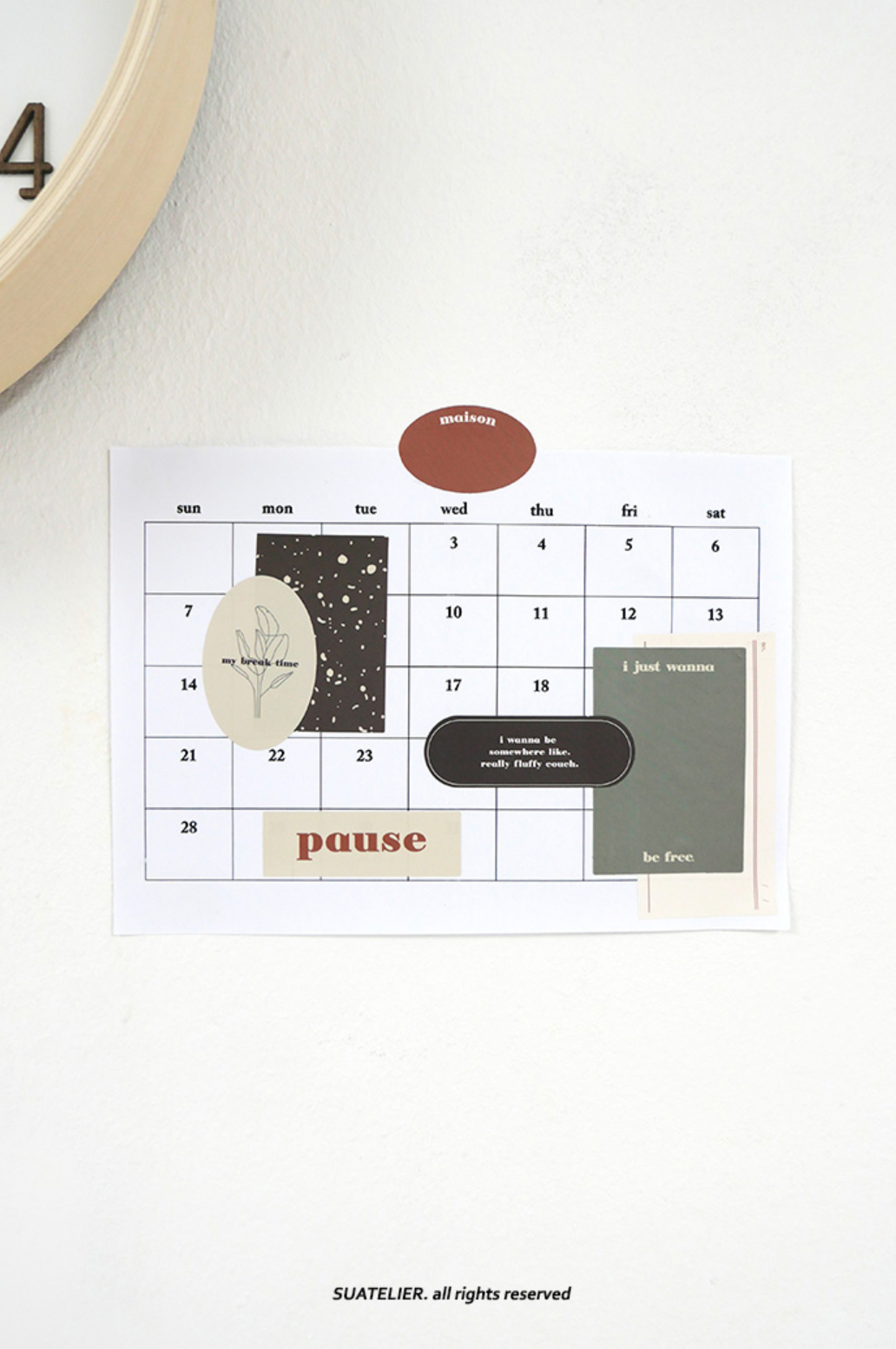 Suatelier Seal- On Point .04 - Smidapaper Ikigai Shop