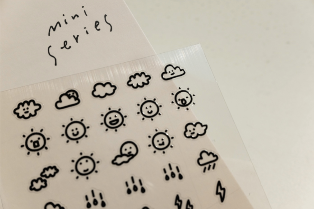 Suatelier Mini Series Stickers- Deco .05 - Smidapaper Ikigai Shop