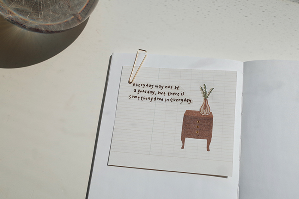 Suatelier Vintage Mood Stickers - Smidapaper Ikigai Shop