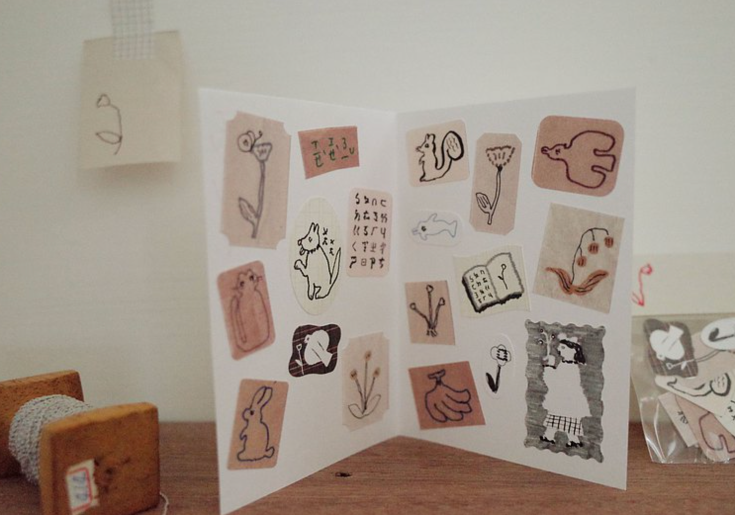 Misshoegg Small Graffiti Sticker Pack - Smidapaper Ikigai Shop