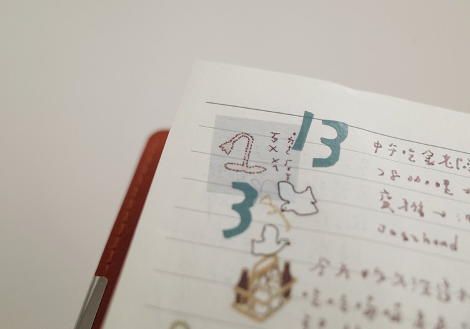 Misshoegg Little Blue Flower Washi Tape - Smidapaper Ikigai Shop