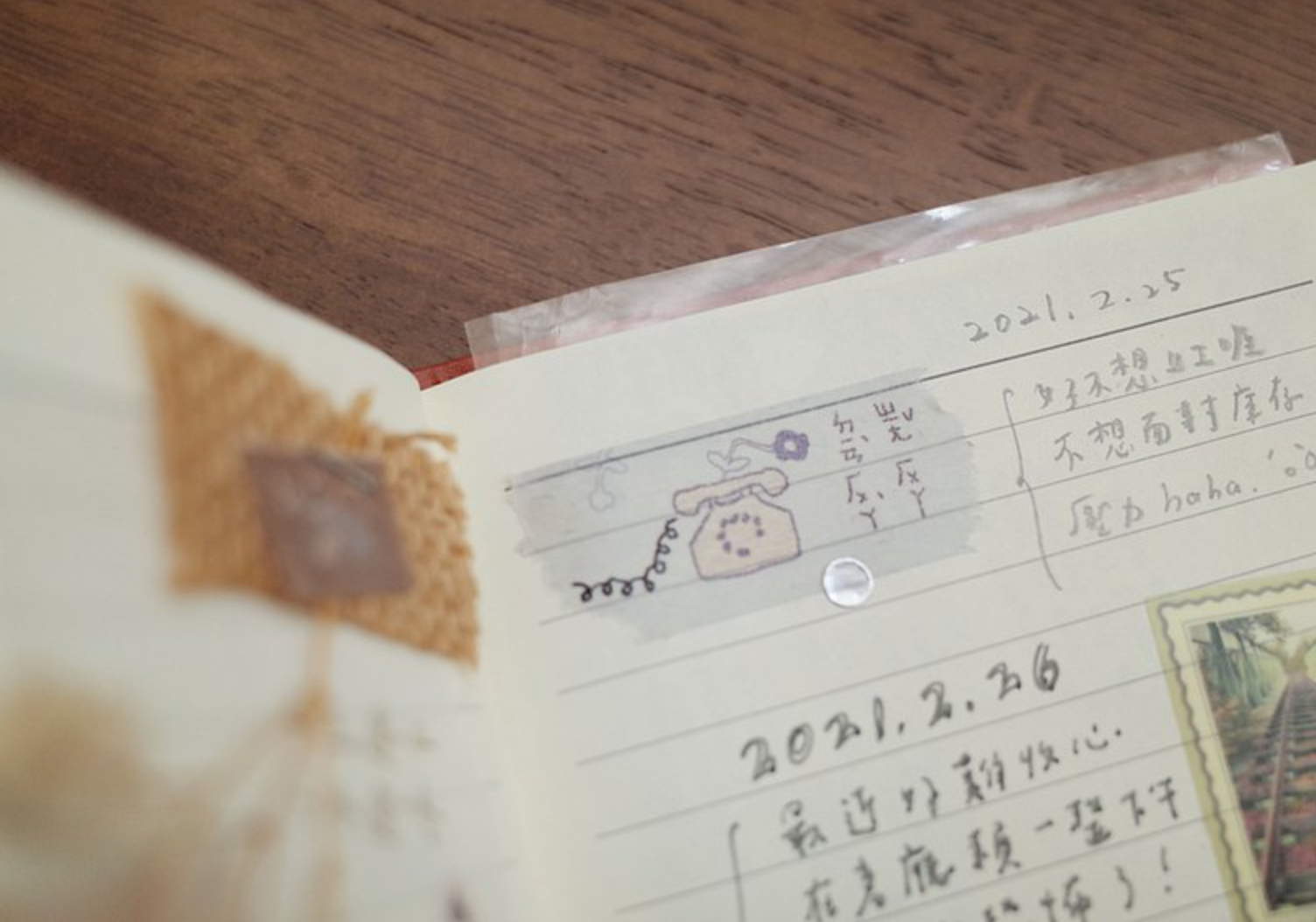 Misshoegg Little Blue Flower Washi Tape - Smidapaper Ikigai Shop