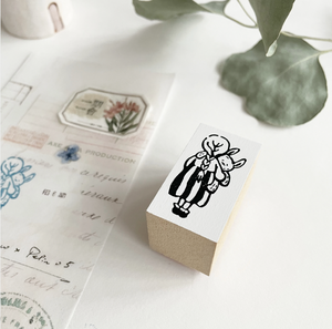 Nico Neco x PEPIN Rubber Stamp: Forever - Smidapaper Ikigai Shop