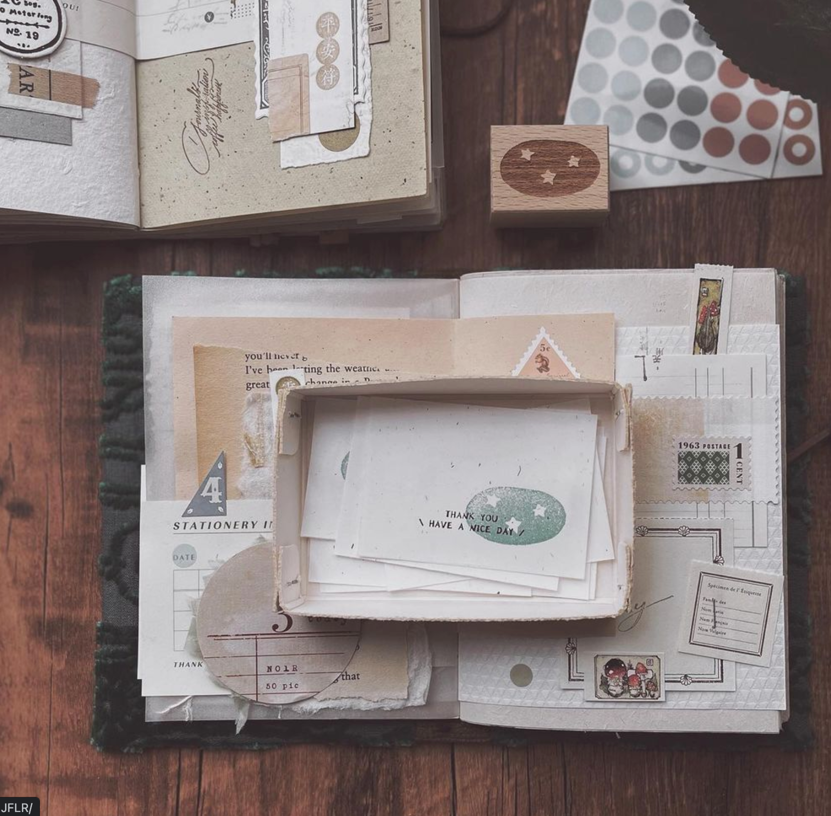 Penny Fei Star, Moon, Cloud Rubber Stamp Set (set of 3) - Smidapaper Ikigai Shop