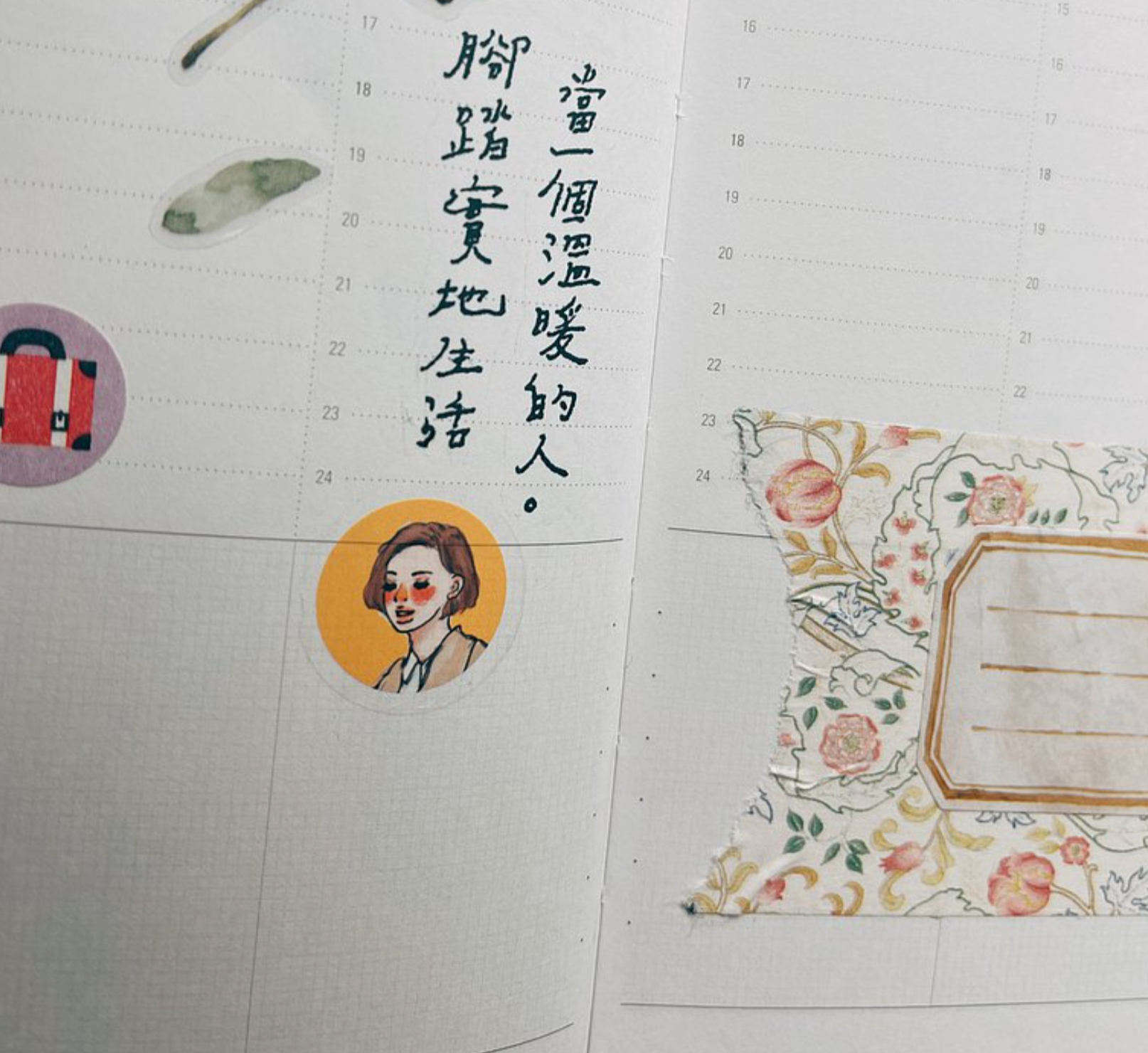La Dolce Vita Circle Girls Transfer Sticker - Smidapaper Ikigai Shop