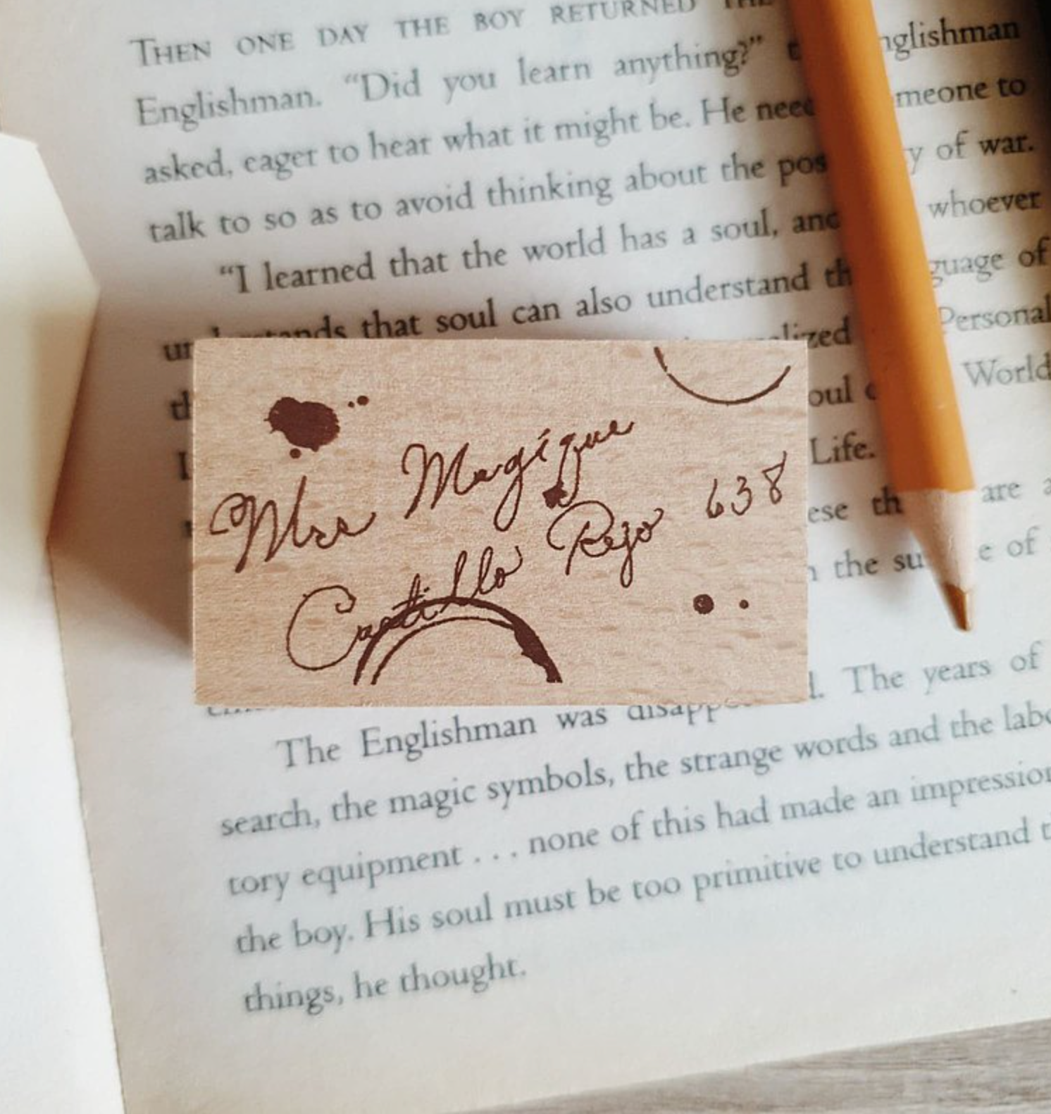 Yeoncharm Signature Rubber Stamp - Smidapaper Ikigai Shop