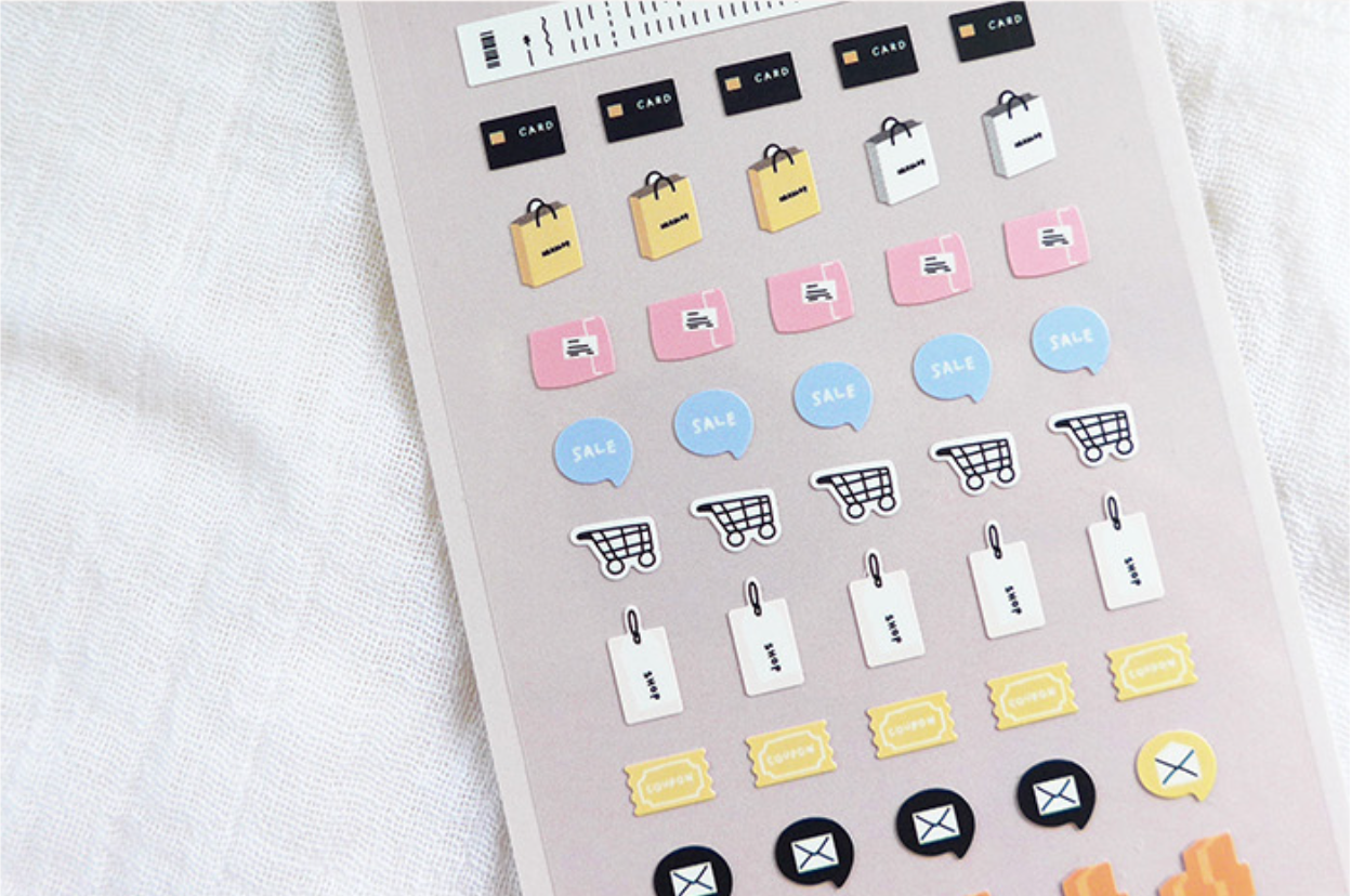 Suatelier Mini Series Stickers- Deco .03 - Smidapaper Ikigai Shop