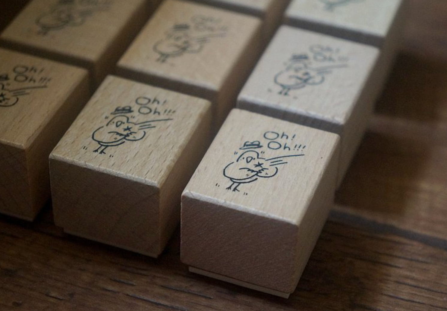 Yamadoro You Hit My Heart Rubber Stamp - Smidapaper Ikigai Shop