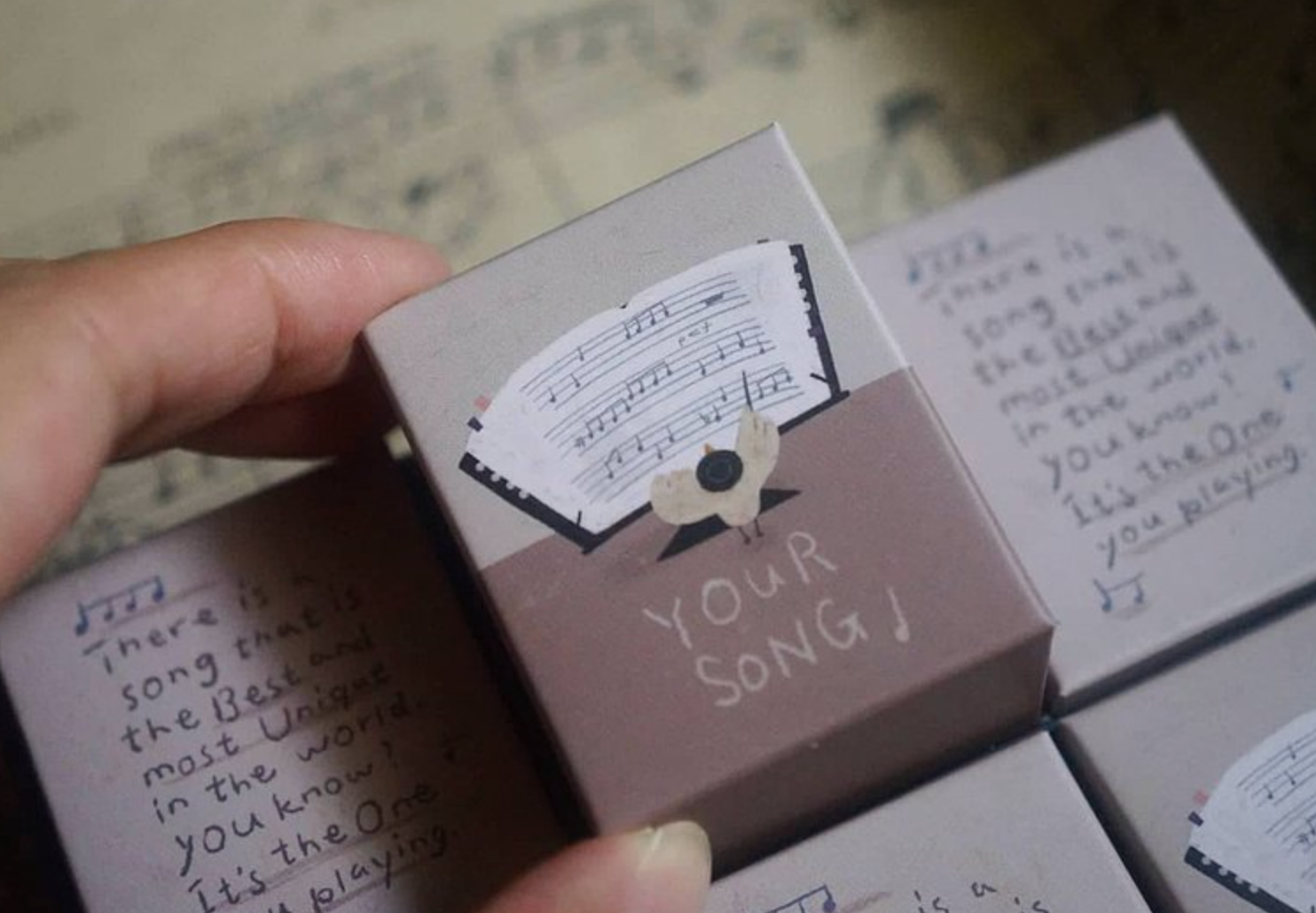 Yamadoro A Song of Life: p < f Rubber Stamp - Smidapaper Ikigai Shop