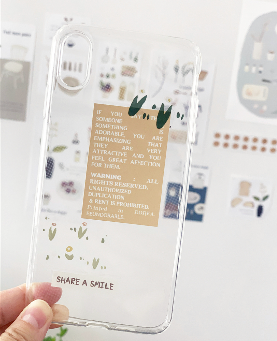 Dumb Flowers Tape (PET/ Washi) - Smidapaper Ikigai Shop