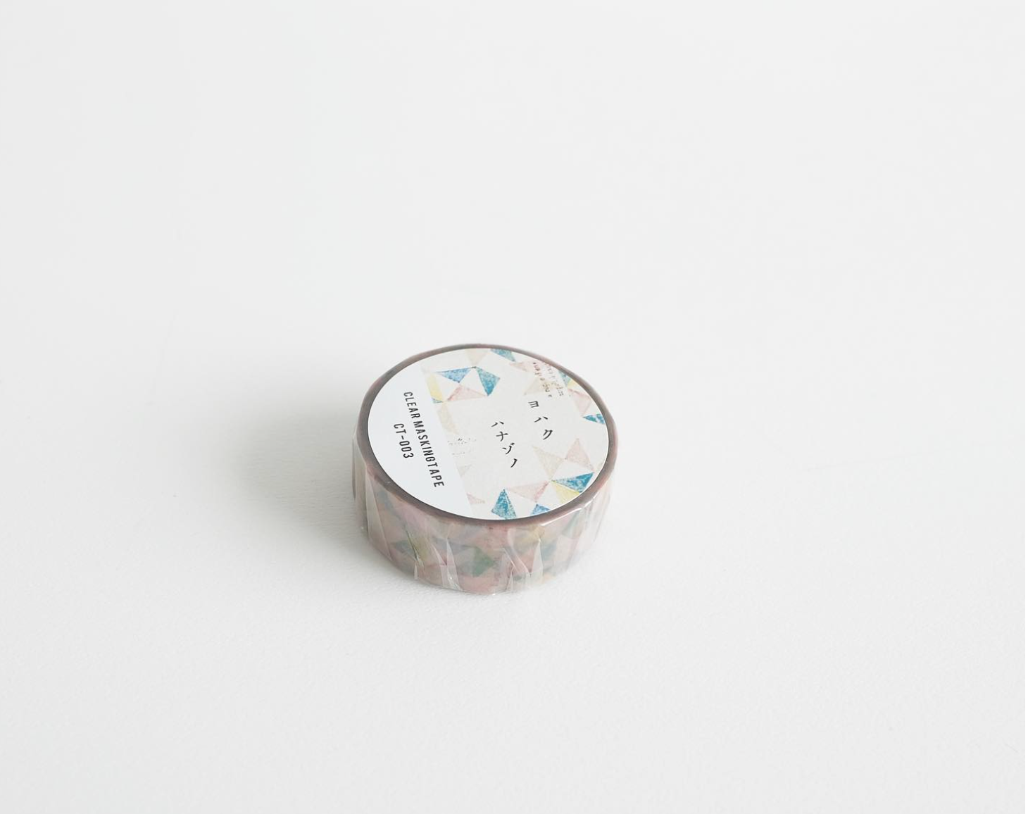 Yohaku Original Clear Masking Tape- (CT-003) Hanazono - Smidapaper Ikigai Shop