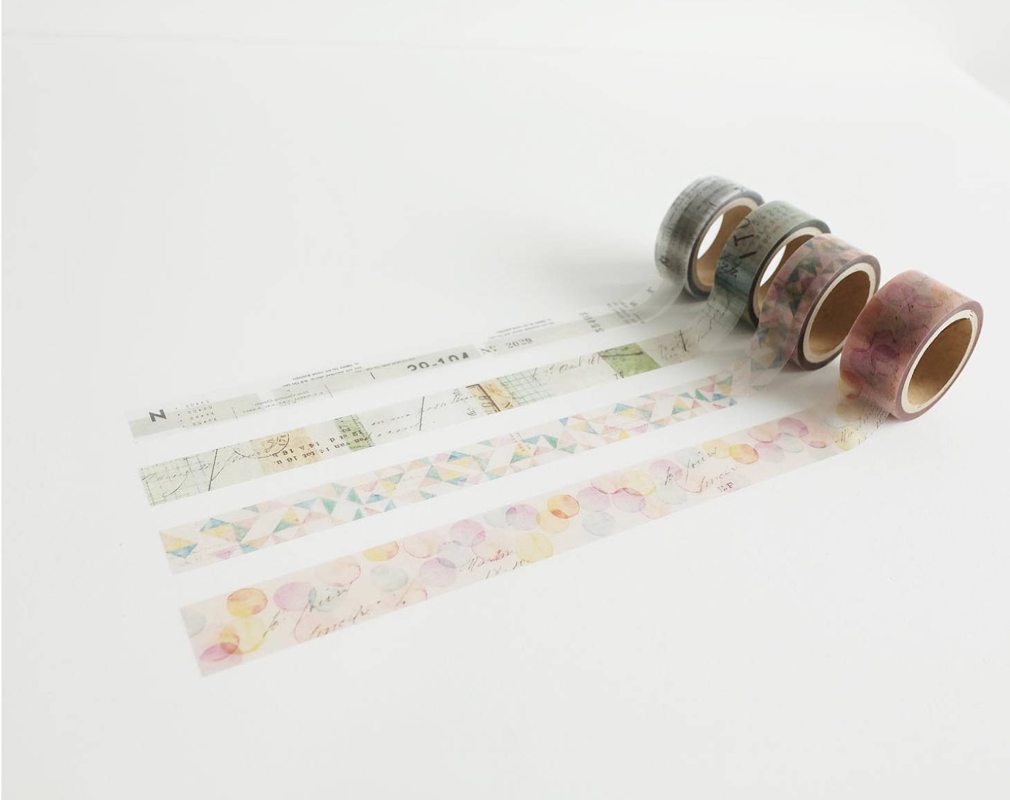 Yohaku Original Clear Masking Tape- (CT-003) Hanazono - Smidapaper Ikigai Shop