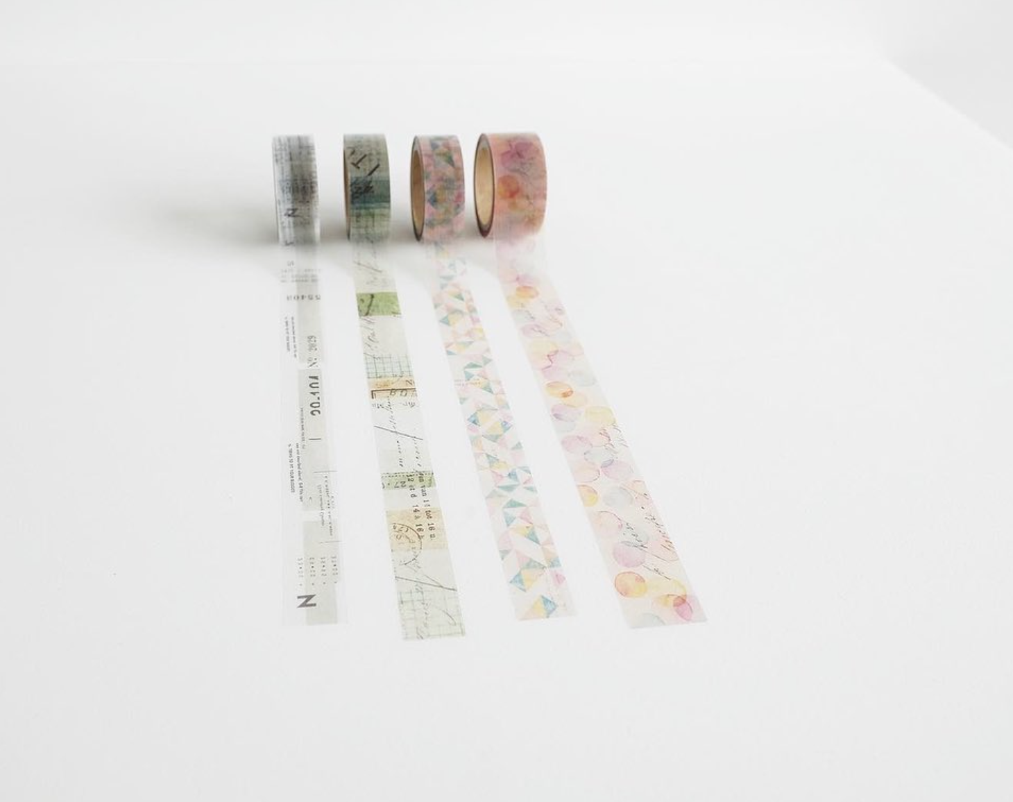 Yohaku Original Clear Masking Tape- (CT-003) Hanazono - Smidapaper Ikigai Shop