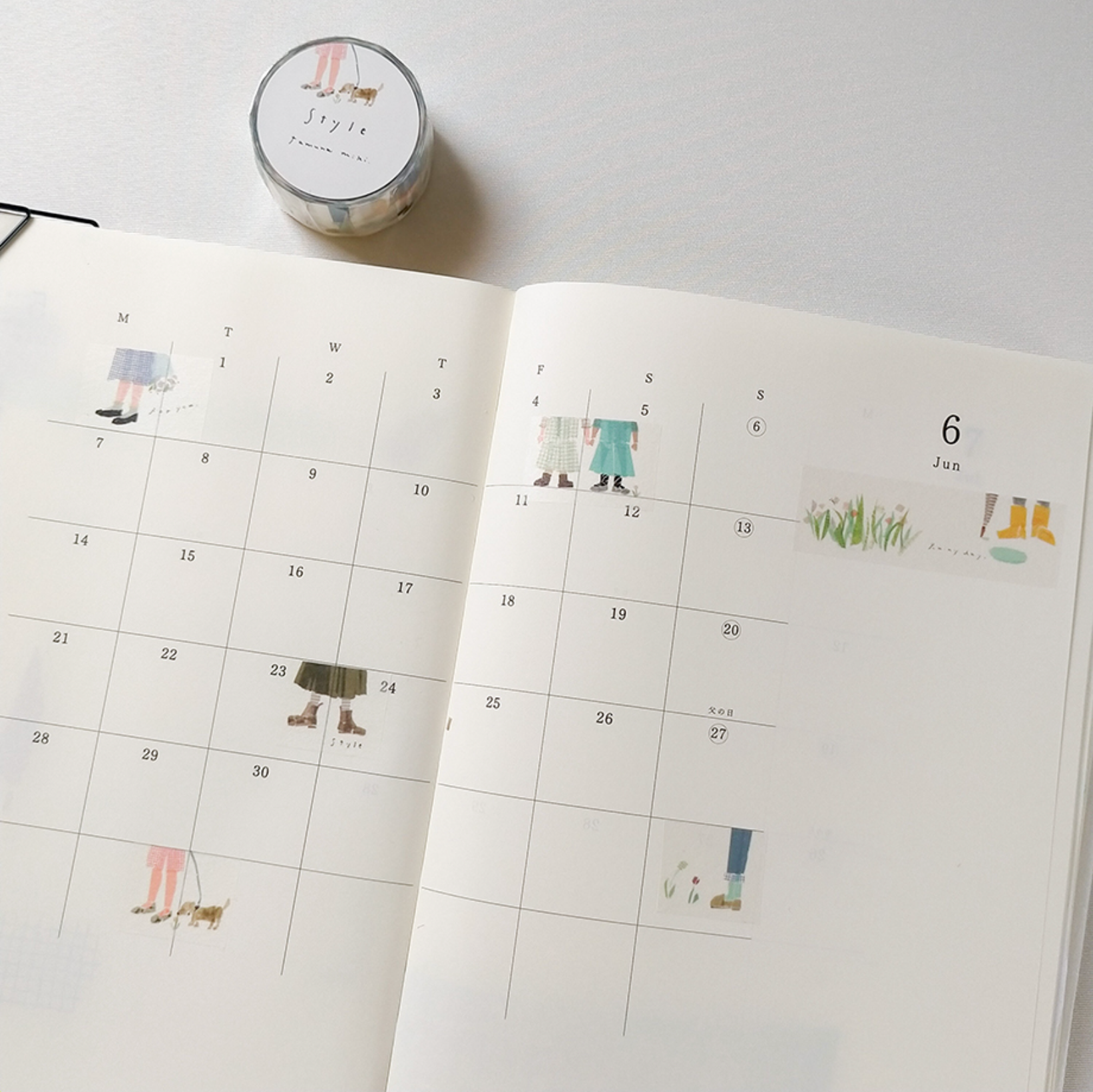 Miki Tamura Washi Tape: Style - Smidapaper Ikigai Shop