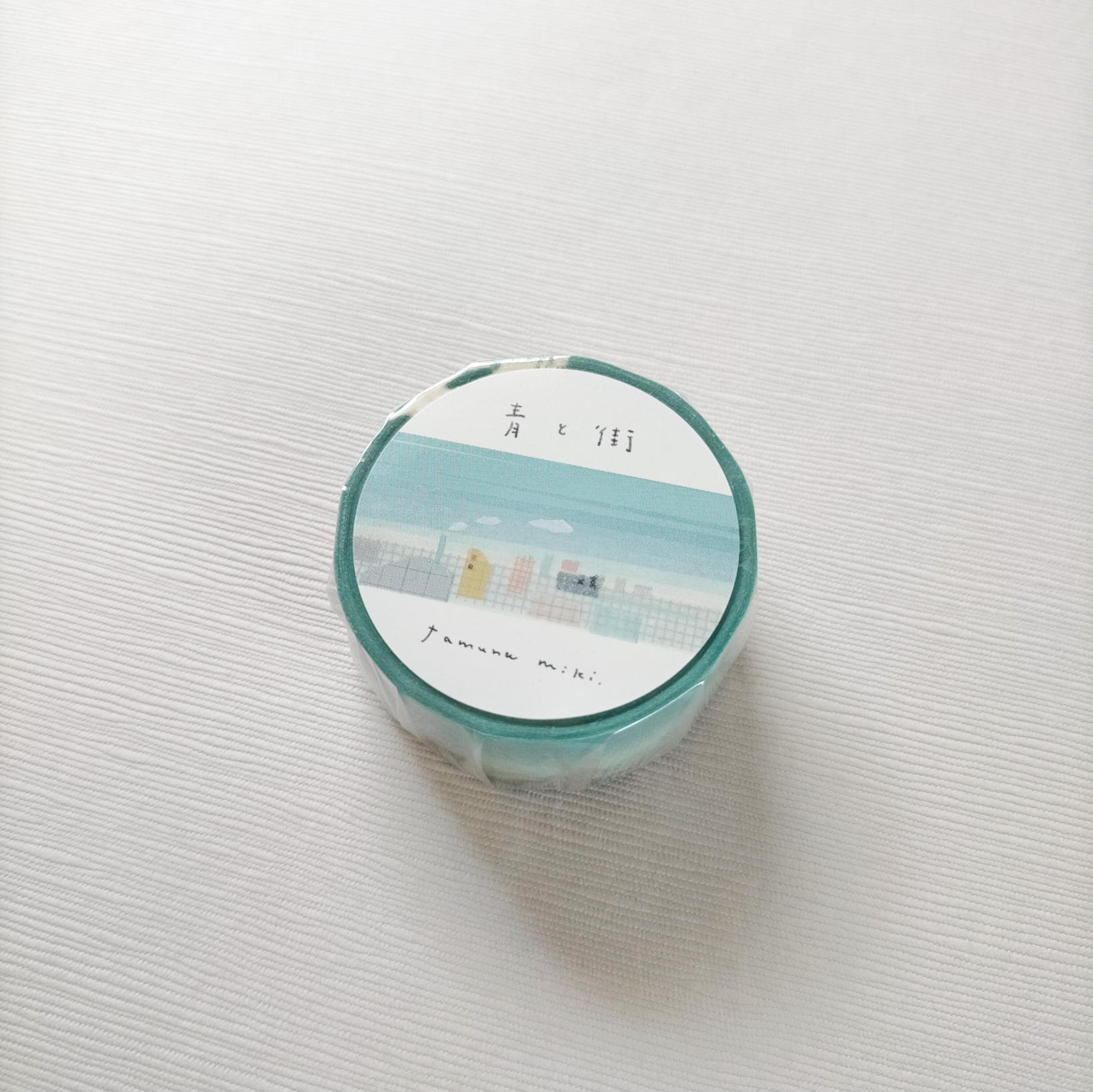 Miki Tamura Washi Tape: Blue and the City - Smidapaper Ikigai Shop