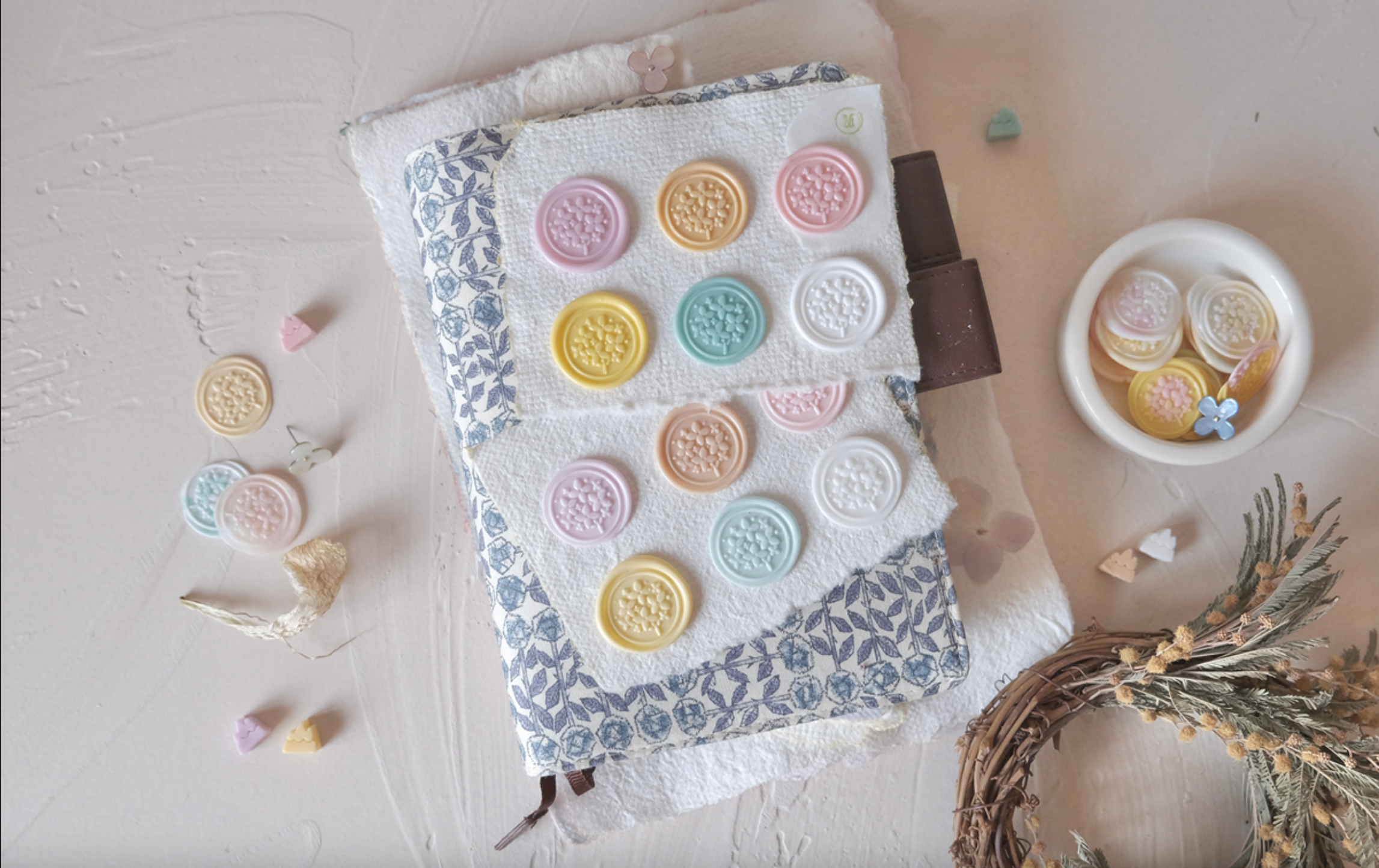 Mossland Gummy Island Wax Seal Beads (3 colours) - Smidapaper Ikigai Shop