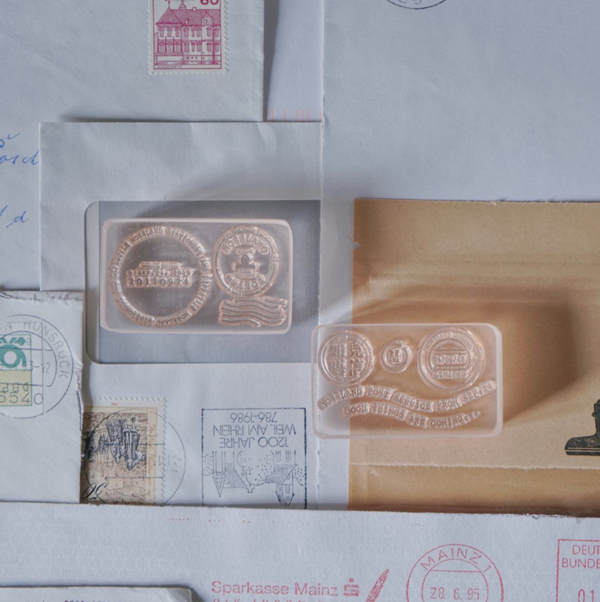 Mossland Postmark Clear Stamp - Smidapaper Ikigai Shop