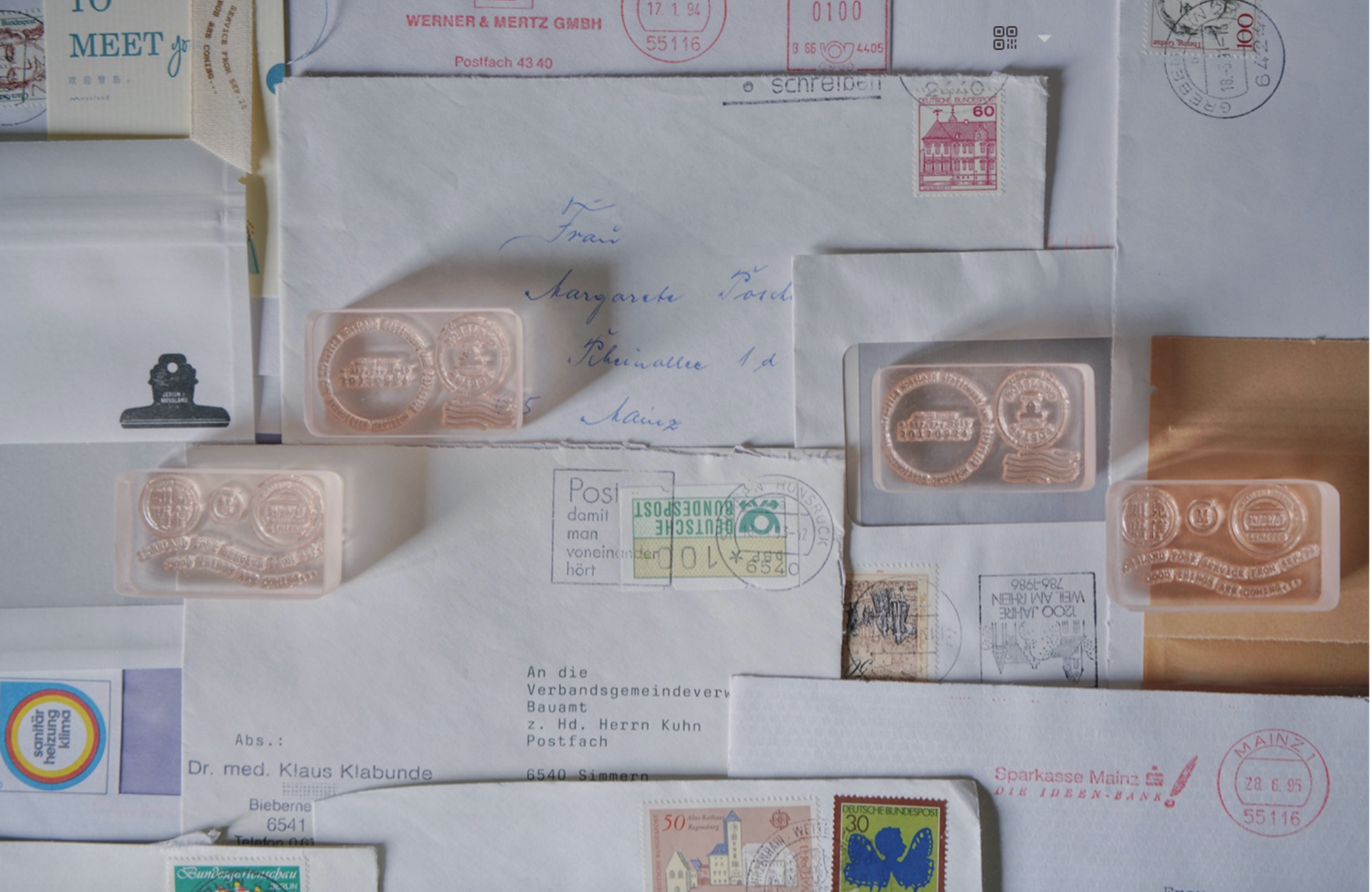 Mossland Postmark Clear Stamp - Smidapaper Ikigai Shop