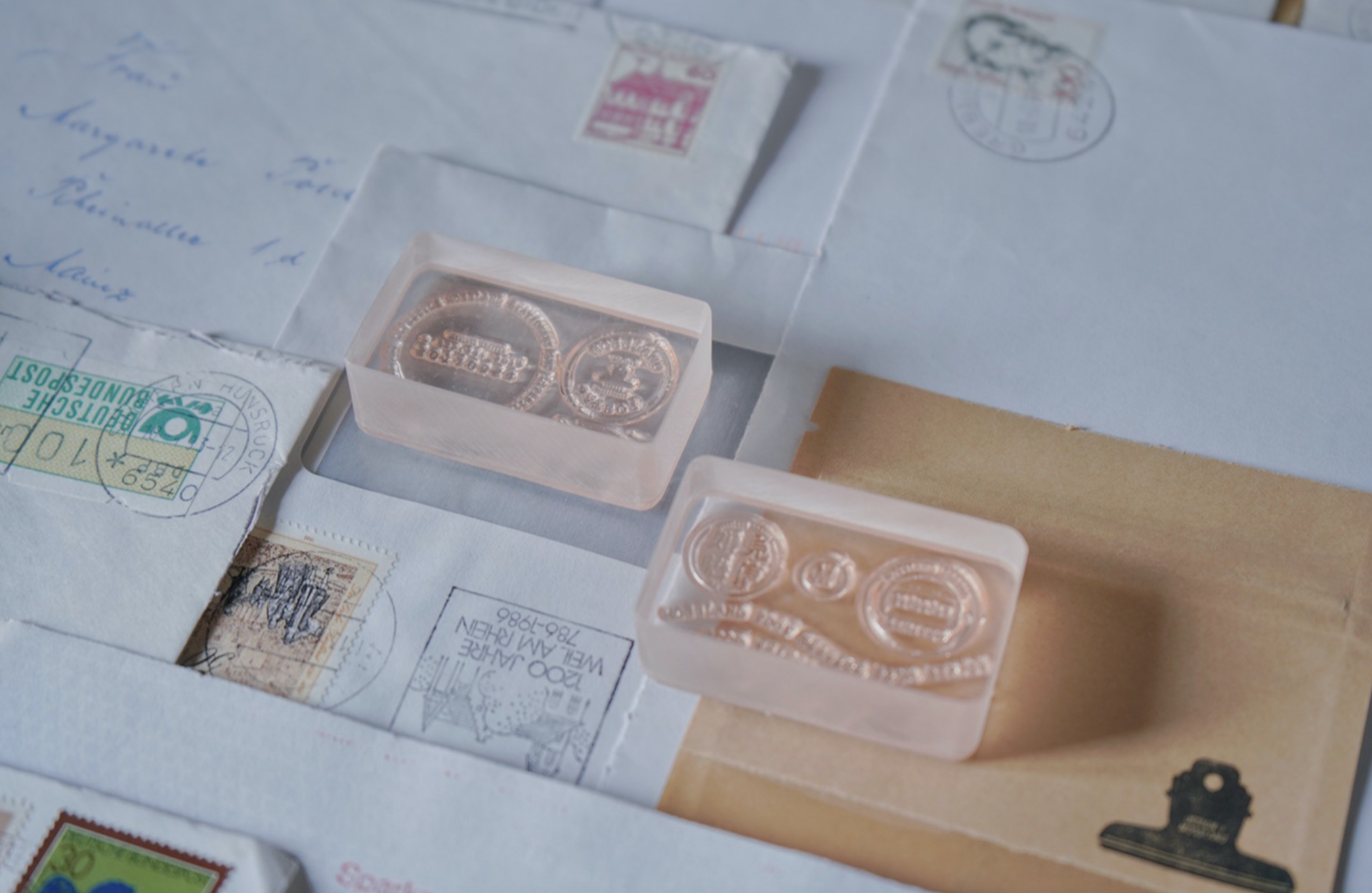 Mossland Postmark Clear Stamp - Smidapaper Ikigai Shop