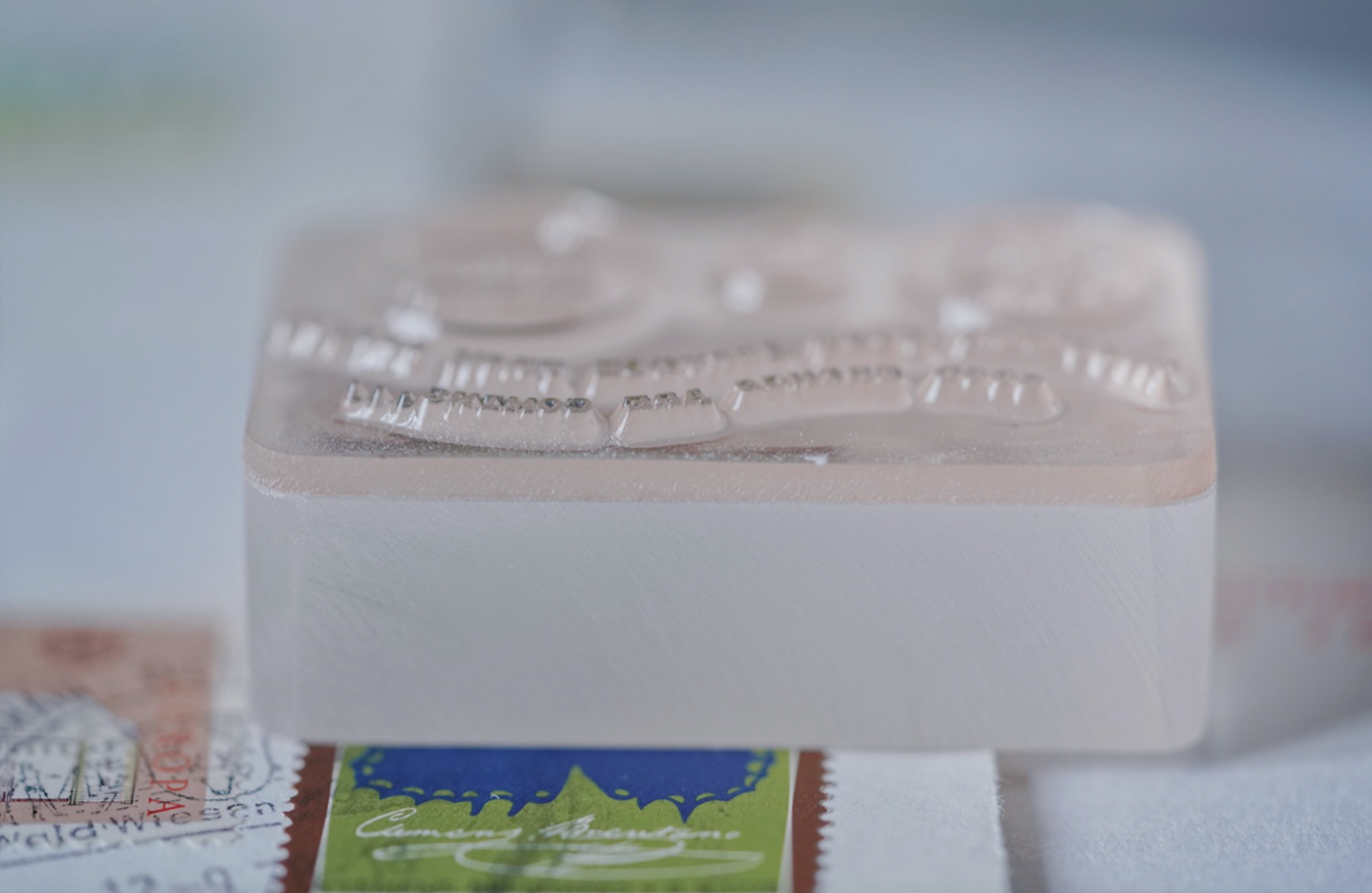 Mossland Postmark Clear Stamp - Smidapaper Ikigai Shop