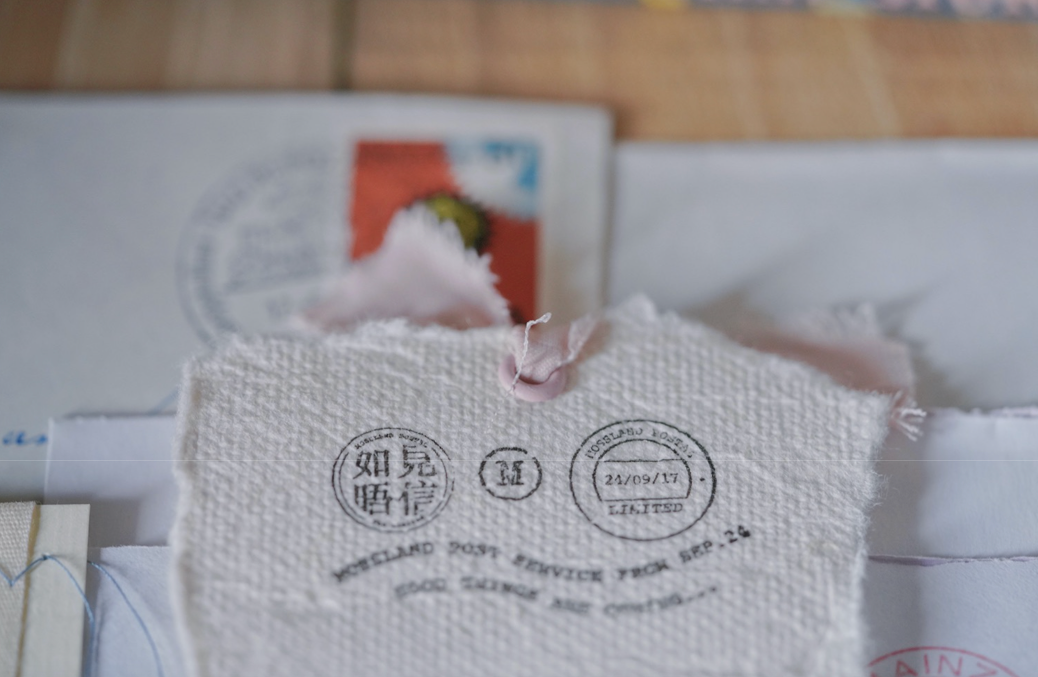 Mossland Postmark Clear Stamp - Smidapaper Ikigai Shop